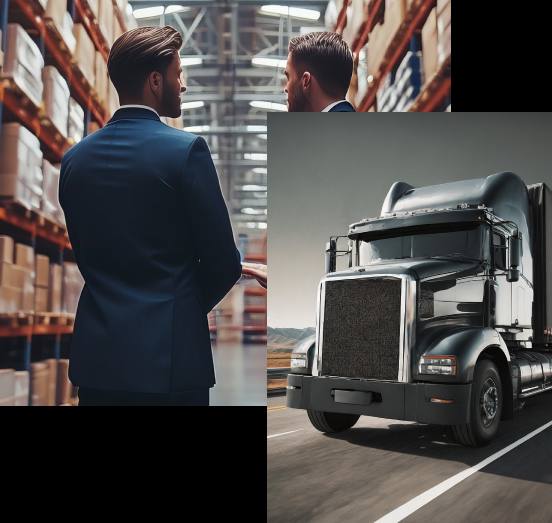 US CityLink warehouse team and truck